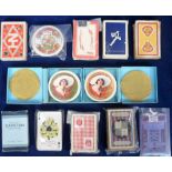 Advertising Playing Cards, Rio Rita a boxed double pack of circular cards produced as a souvenir