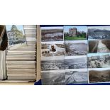 Postcards, Topographical, UK assortment of approx. 1000 cards, RP's & printed, many different