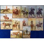 Postcards, Military, a selection of 13 cards published by Stewart & Woolf from various series and