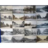 Postcards, London/Middlesex, a good selection of 106 topographical cards, with RP's of Station