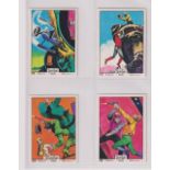 Trade cards, Anglo Confectionery, Captain Scarlett & The Mysterons, 'X' size (set, 66 cards) (gd/