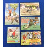 Trade cards, Football, 5 albums issued by Thomson or Amalgamated Press, Ace Album of Britain's