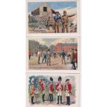 Postcards, Military, a set of 6 cards published by G Faulkner of the West Yorkshire Regiment (14th