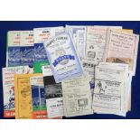 Football programmes, Non League selection, 50+ programmes including 34, 1950's issues, various Clubs