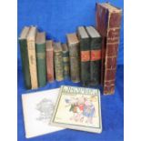 Books, 12 Antique Books to comprise 'The Poets of the Nineteenth Century' Robert Aris Willmott