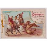 Printed album, USA, Allen & Ginter, Quadrupeds (very slight scuffs to cover, gd/vg) (1)