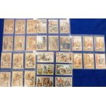 Trade cards, Liebig, 5 sets, Aida (Opera) ref s315, The Thieving Magpie (Opera) ref s317, Dinner