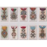 Cigarette cards, Taddy, Orders of Chivalry (set, 25 cards) (some age toning & foxing, fair/gd)
