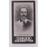 Cigarette card, Cadle's, Footballers, type card, A Goodall, Derby County (gd/vg)