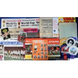 Football memorabilia, selection of items, 1960's onwards inc. Evening Standard & Evening News