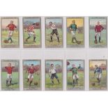 Cigarette cards, Gallaher, Association Football Club Colours (set, 100 cards) (a few with slight