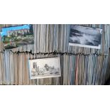 Postcards, UK views, a vast accumulation of approx. 3000 cards 1900-1970's, locations include Devon,