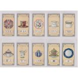 Cigarette cards, Lea, Old English Pottery & Porcelain, 5 complete sets, Series 1-5, all 'Chairman'