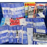 Football programmes, a collection of mainly 1960's programmes inc. Hamburg S.V v Liverpool 1967/