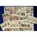 Real Life In London, 25 coloured plates issued in 1821/22 to include bear baiting, Ascot Races,