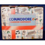 Commodore 64, console, Datassette 1531, Commodore Music Maker keyboard, Controller, User Manual