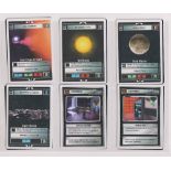 Trade cards, CCG (by Decipher), Star Trek (Customised card game), 123 cards (vg)
