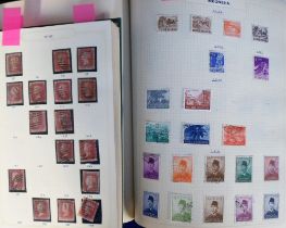 Stamps, Collection housed in 4 albums, 1 empty as new, 1 GB QV-QEII mint and used including