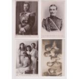 Postcards, Russian Royalty, four RP's, Czar, Grand Duke Michael, four Daughters all by Beagles, plus