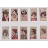 Cigarette cards, Ogden's, Beauties 'HOL' (Blue printed back) (16/26) (1 with staining to back,