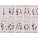 Cigarette & trade cards, two sets, Franklyn, Davey & Co, Boxing (25 cards, vg/ex) & Boys Friend