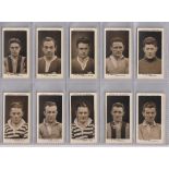 Cigarette cards, Mitchell's, Scottish Footballers (set, 50 cards) (vg)