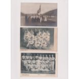 Postcards, Olympics, Athens, 1906, Denmark, three cards, a photographic card showing the Danish Team