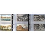 Postcards, Switzerland, a mixed age collection of approx. 350 cards in 5 modern albums (9.5" x 8.