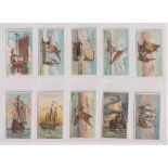Cigarette cards, USA, ATC, Old Ships, 2nd Series (set, 25 cards) (vg)