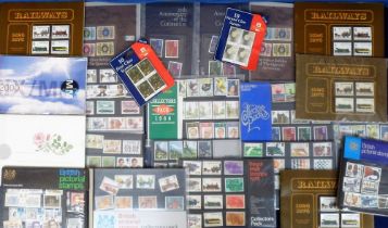 Stamps, Collection of GB year packs 1972-5, 1977-80(2), 81 & 82, Coronation packs (2), Silver