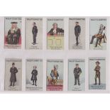 Cigarette cards, Wills, Vanity Fair Series (Unnumbered) (set, 50 cards) (mostly fair, some gd)