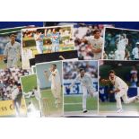 Cricket press photographs, a collection of approx. 225 colour & b/w photos, 1980's onwards,