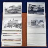 Transport Photographs, a photograph album containing 65+ photos of mainly York buses 1950s to 1980s,