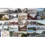 Postcards, a mixed UK topographical collection of approx. 67 cards with good RP's of Reading Road