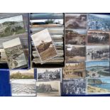 Postcards, a collection of approx. 850 mostly modern cards, with approx. 450 railway cards. Also a