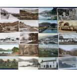 Postcards, Scotland, a mostly Dumbarton selection of approx. 170 cards, mostly scenic views in the