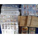 Cigarette & trade cards, a large collection of cards in sleeves, loose, special albums etc many