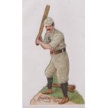 Trade cards, USA, Baseball, Spalding's Sports Equipment, Sports, die-cut sports players, Baseball (