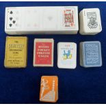 Cigarette & trade cards, selection of miniature cards, Red Letter Handy Pocket Fortune Cards (set,