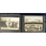 Naval Photograph Album/Scrap Book circa 1920 to 1930s showing the story of a sailor's life at sea to