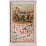 Trade card, Huntley & Palmers, Calendar card for 1892 (gd) (1)