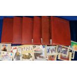 Stamps, collection of PHQ cards from 1985 to 1999 housed in housed in 6 Royal Mail albums together