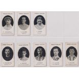 Cigarette cards, Taddy, Prominent Footballers, 13 cards, 8 No footnote, H. MacDonald Brighton, R.
