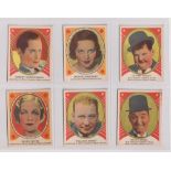 Trade cards, Canada, Hamilton Chewing Gum, Hollywood Picture Stars, 'L' size (set, 40 cards, mixed