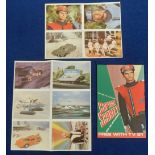Trade cards, TV21, Captain Scarlet & the Mysterons, unused album plus two uncut sheets of cards as