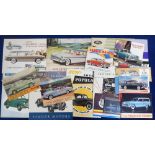 Transport, Motoring, a collection of 24 Car brochures & advertising items, mostly 1950's/60's,