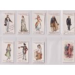 Cigarette cards, 2 part sets, Salmon & Gluckstein, Characters from Dickens (8), & Taddy, Famous
