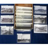 Rail, Postcards/Photographs, a collection of approx. 280 photos and a few postcards of UK railway