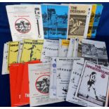 Football programmes, Grantham FC, a collection of approx. 80 programmes 1960's onwards inc.