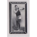 Cigarette card, Cope's, Boxers (New World's Champion), Jesse Willard, single card issue (sl mark